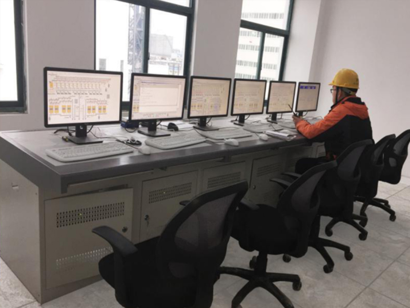 Central Control Room of China Grain Storage Project